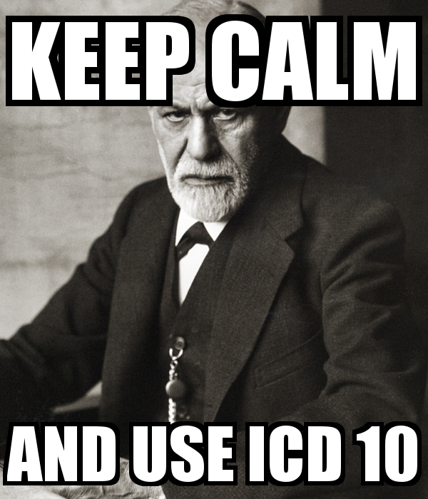 Keep Calm and Use ICD 10 www.ManhattanMFT.com