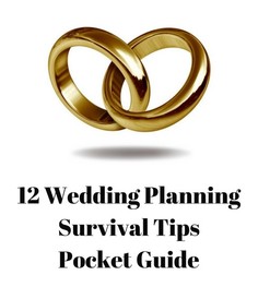 12 Wedding Planning Survival Tips Pocket Guide www.ManhattanMFT.com