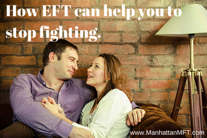 How EFT can hlep you to stop fighting.
