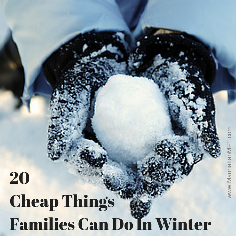 20 Cheap Things Families Can Do In Winter